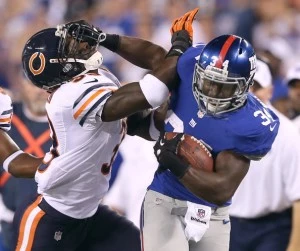 David Wilson Chicago Bears v New York Giants