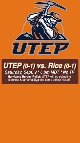 UTEP,Rice,UTEP Miners,Rice Owls,UTEP Rice,Miners Owls,utep football, rice football, rice Harvey,harvey rice,harvey rice football, rice smu,Sean Kugler,UTEP Sean Kugler,utep kugler,conference usa,cusa,college football,opinion,duke keith,miners owls,video,sports videos,football videos
